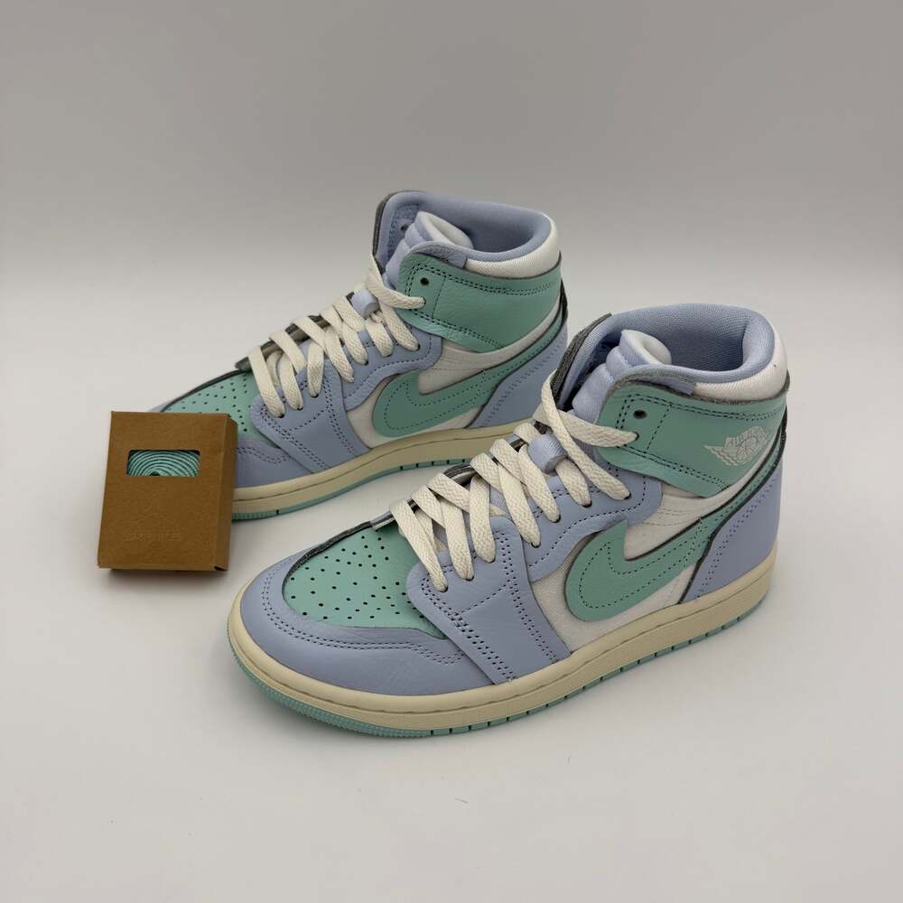 Women's Air Jordan 1 MM High Hydrogen Blue Sail Light Dew FB9891-401